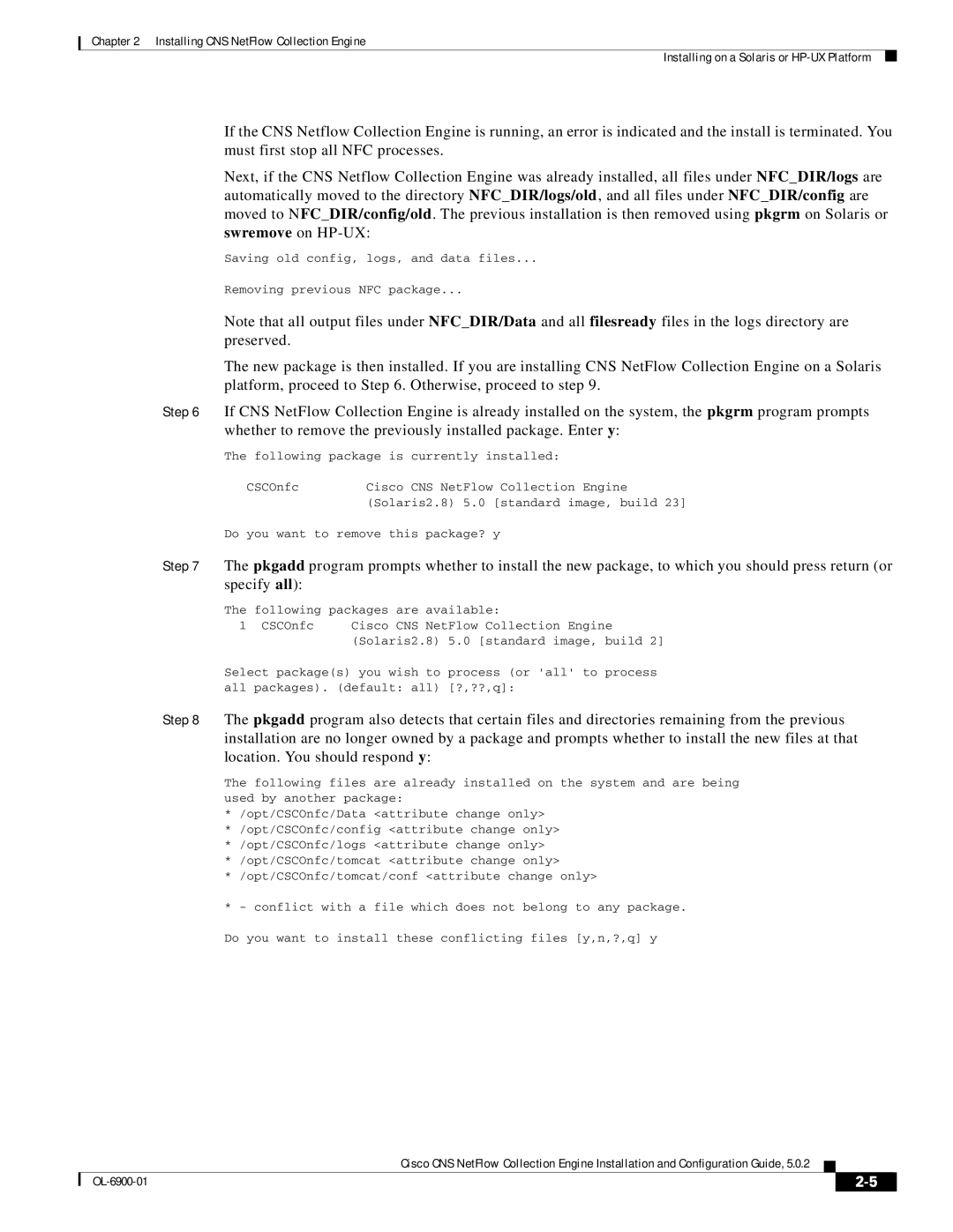 Cisco Systems OL-6900-01 manual Cns 