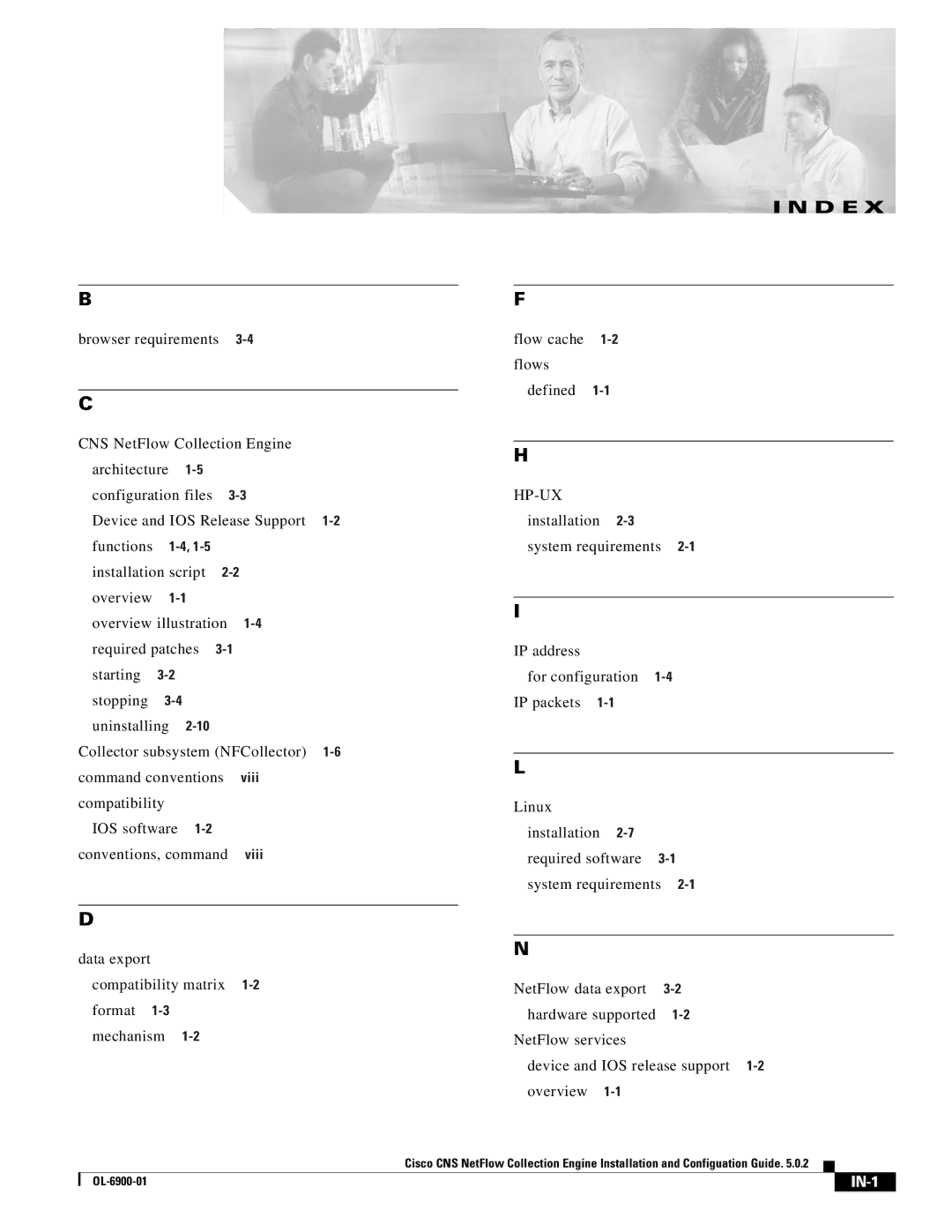 Cisco Systems OL-6900-01 manual D E 