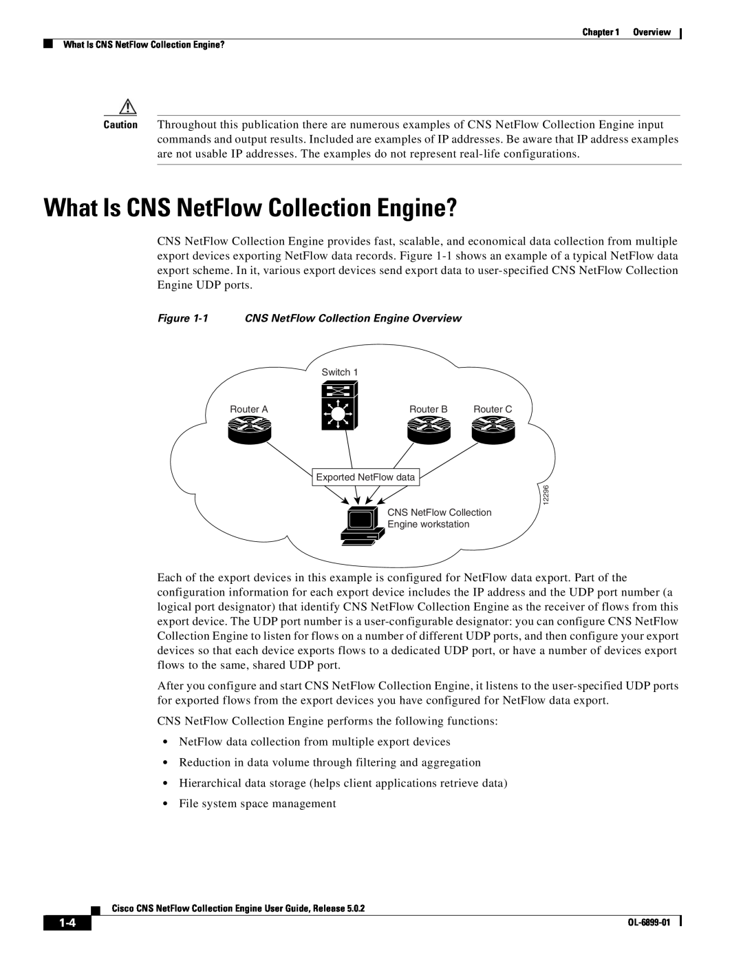 Cisco Systems OL-6900-01 manual What Is CNS NetFlow Collection Engine? 