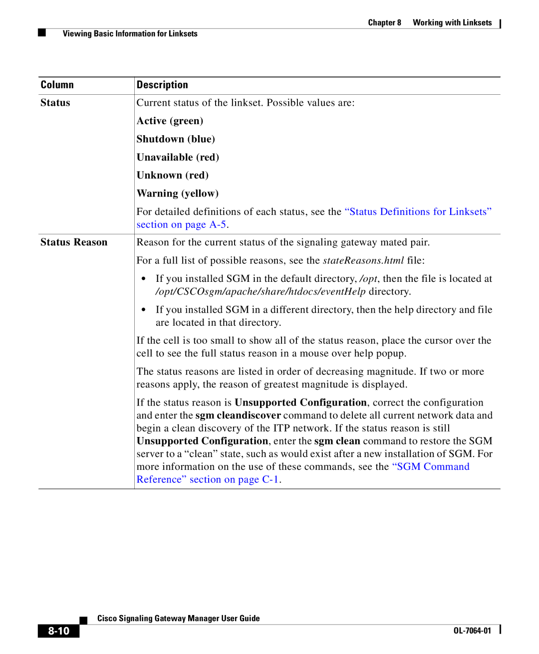 Cisco Systems OL-7064-01 manual Section on page A-5 