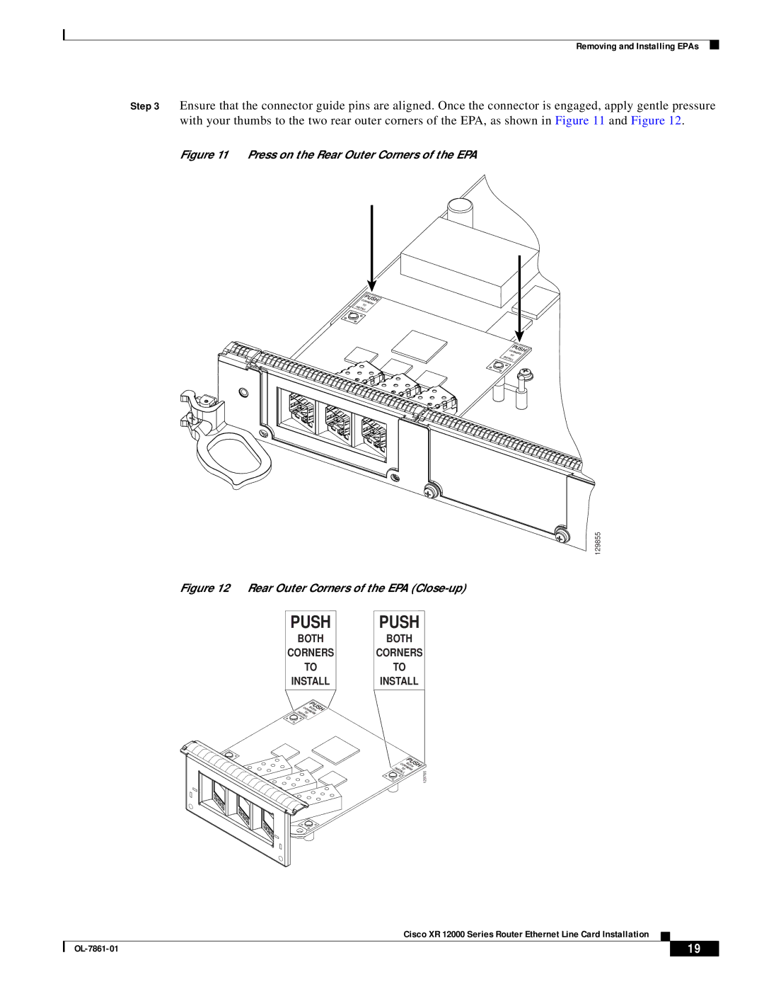 Cisco Systems OL-7861-01 manual Push Push 