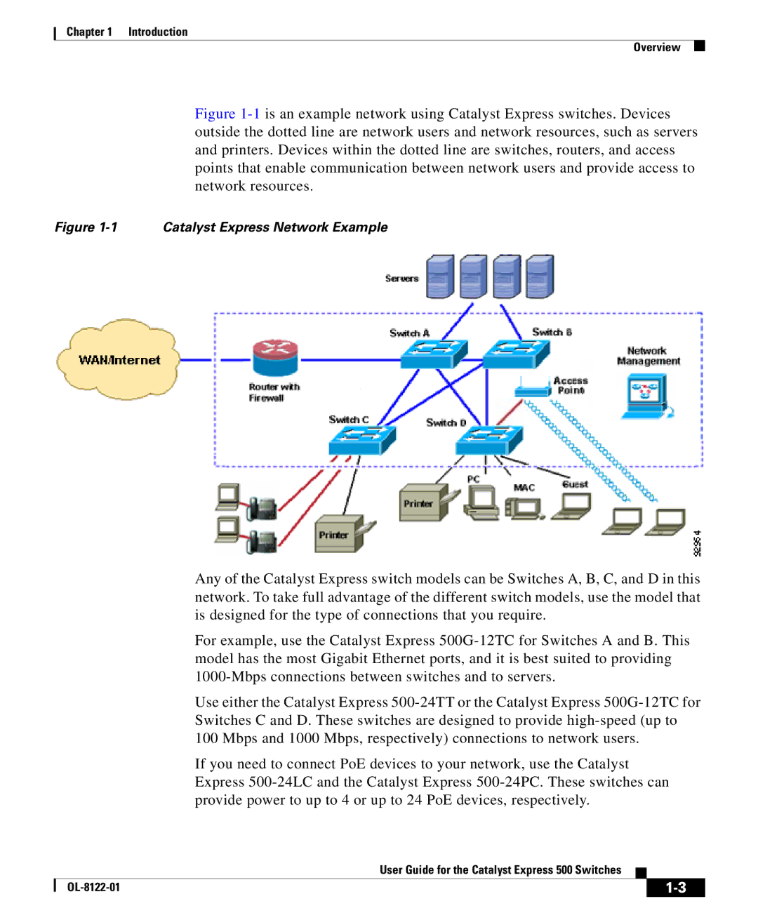 Cisco Systems OL-8122-01 manual Catalyst Express Network Example 