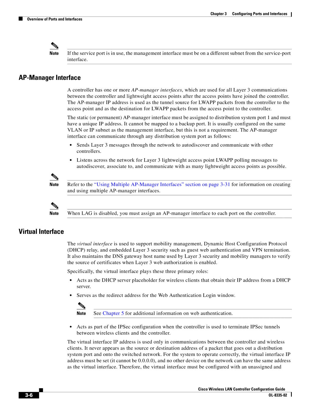 Cisco Systems OL-8335-02 manual AP-Manager Interface, Virtual Interface 