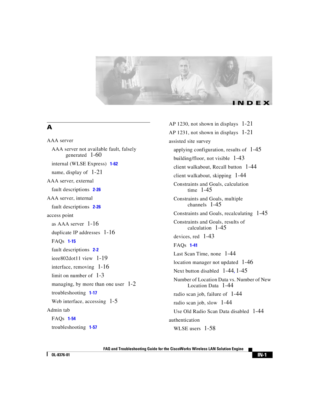 Cisco Systems OL-8376-01 manual D E 