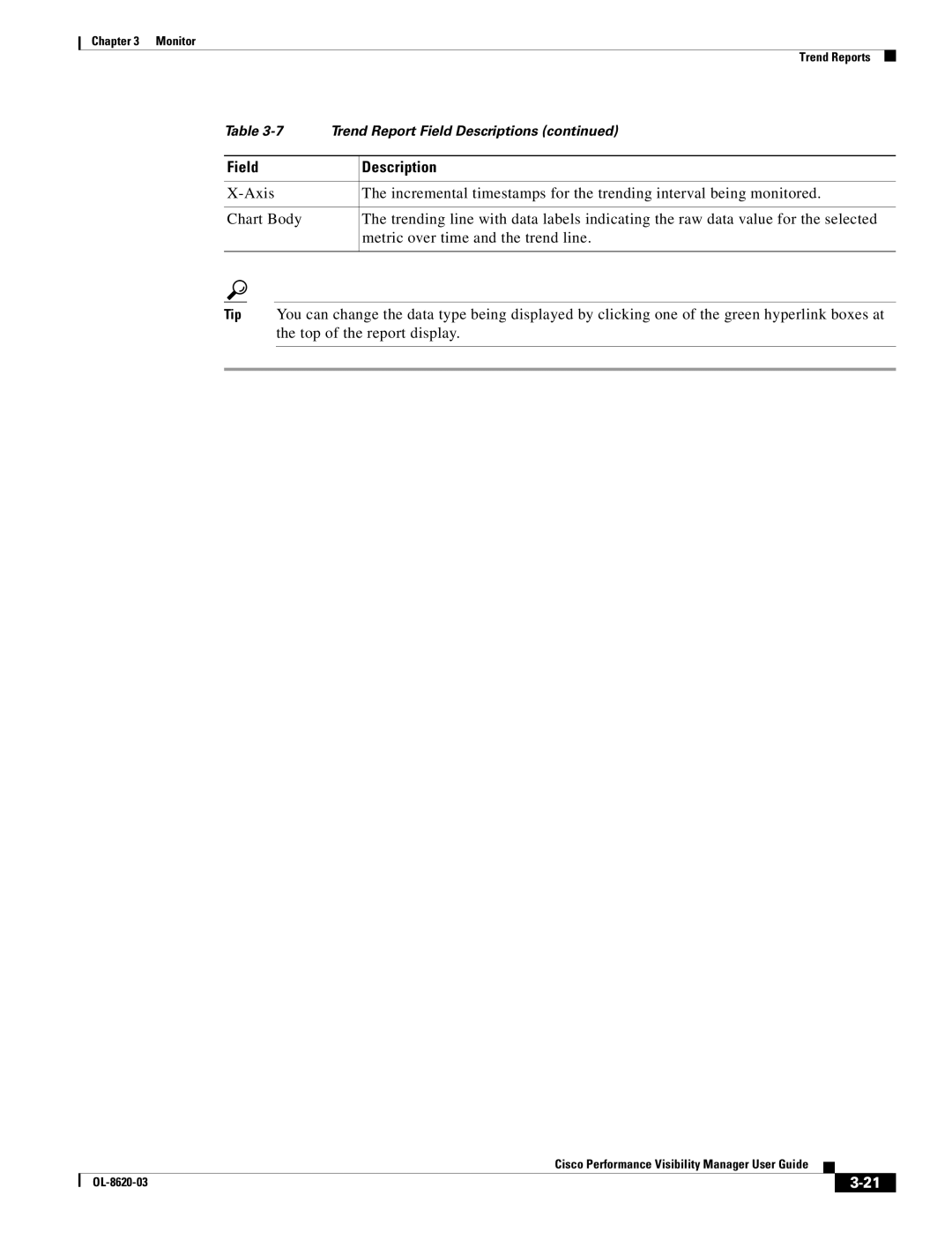 Cisco Systems OL-8620-03 appendix Field Description 