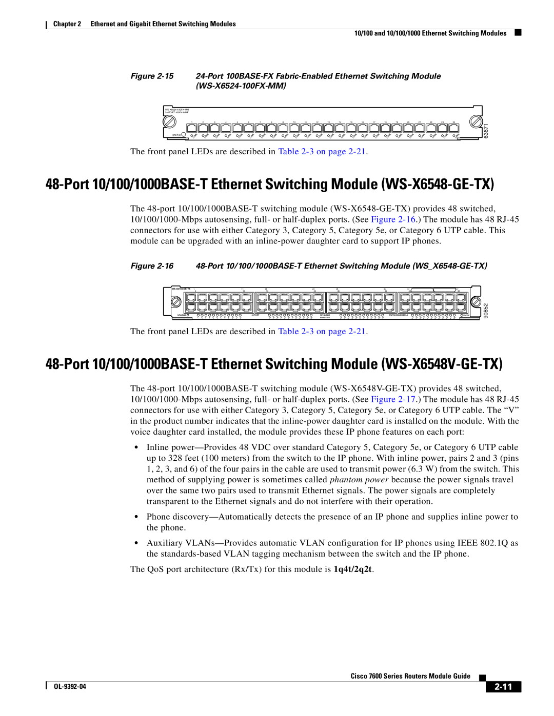 Cisco Systems OL-9392-04 manual 63671 