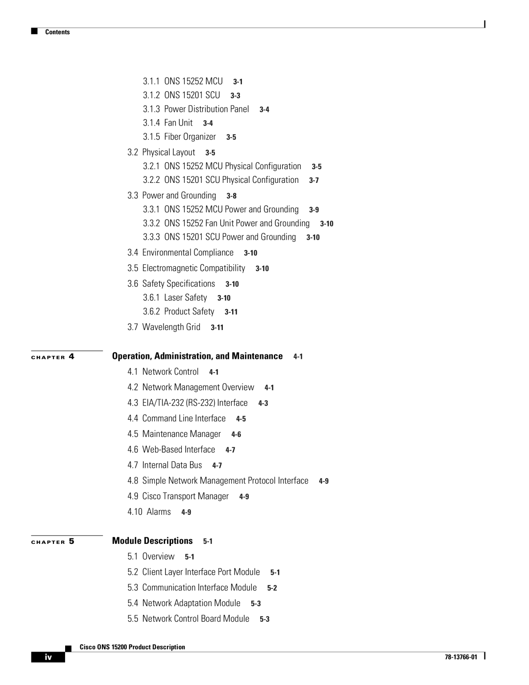 Cisco Systems ONS 15200 manual Alarms 