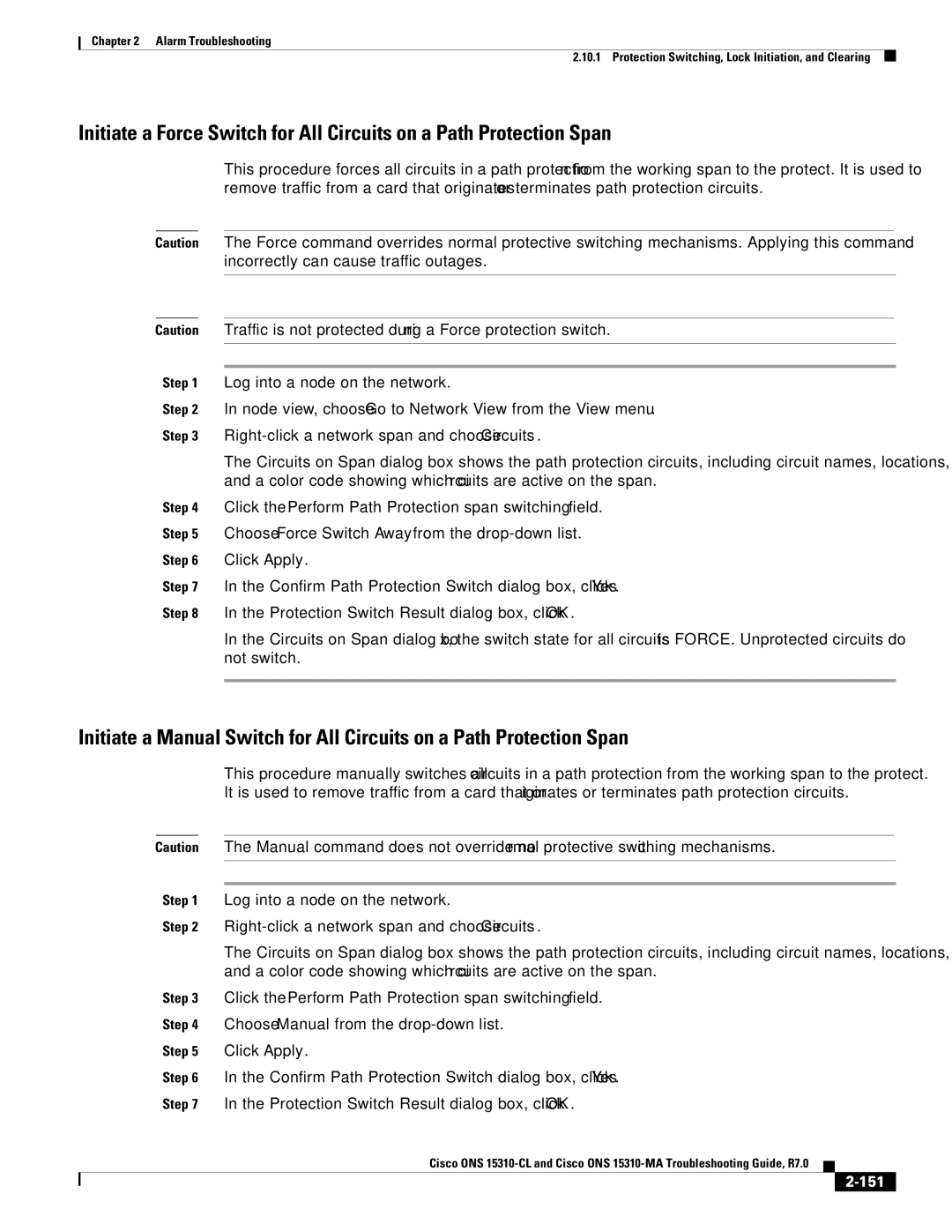 Cisco Systems ONS 15310-MA, ONS 15310-CL manual Node view, choose Go to Network View from the View menu, 151 