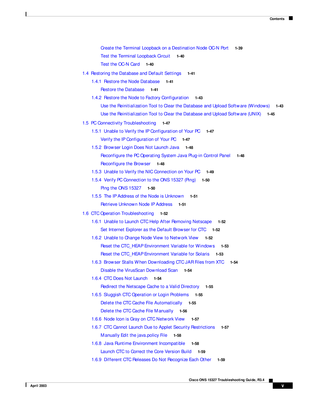 Cisco Systems ONS 15327 manual Browser Stalls When Downloading CTC JAR Files from XTC 