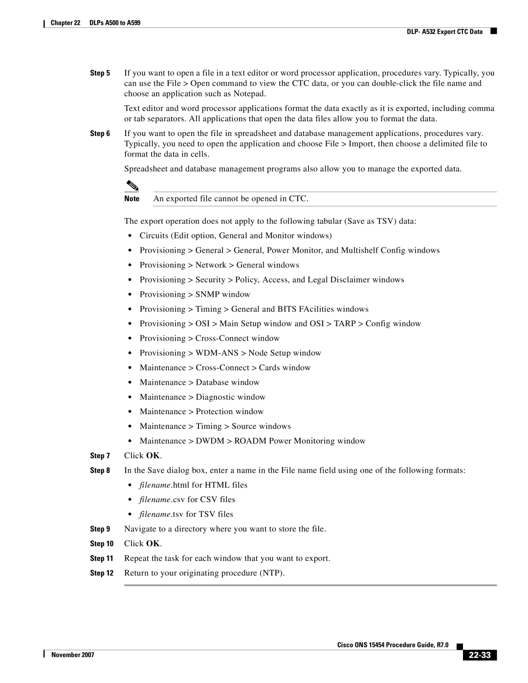 Cisco Systems ONS 15454 manual 22-33 