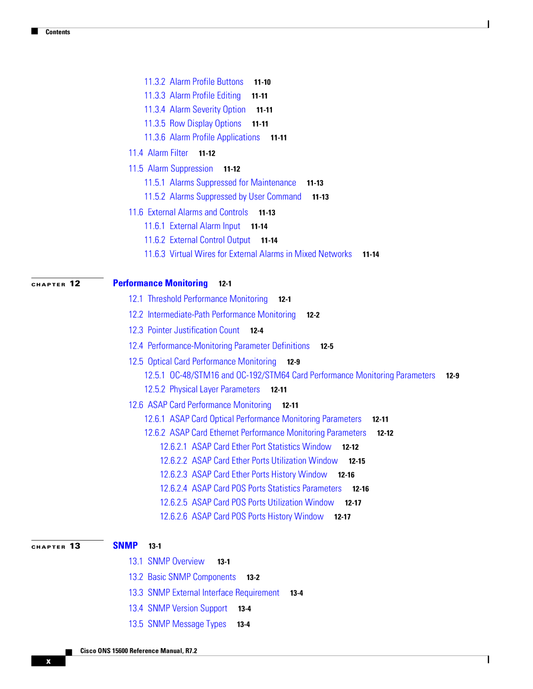 Cisco Systems ONS 15600 manual Snmp 