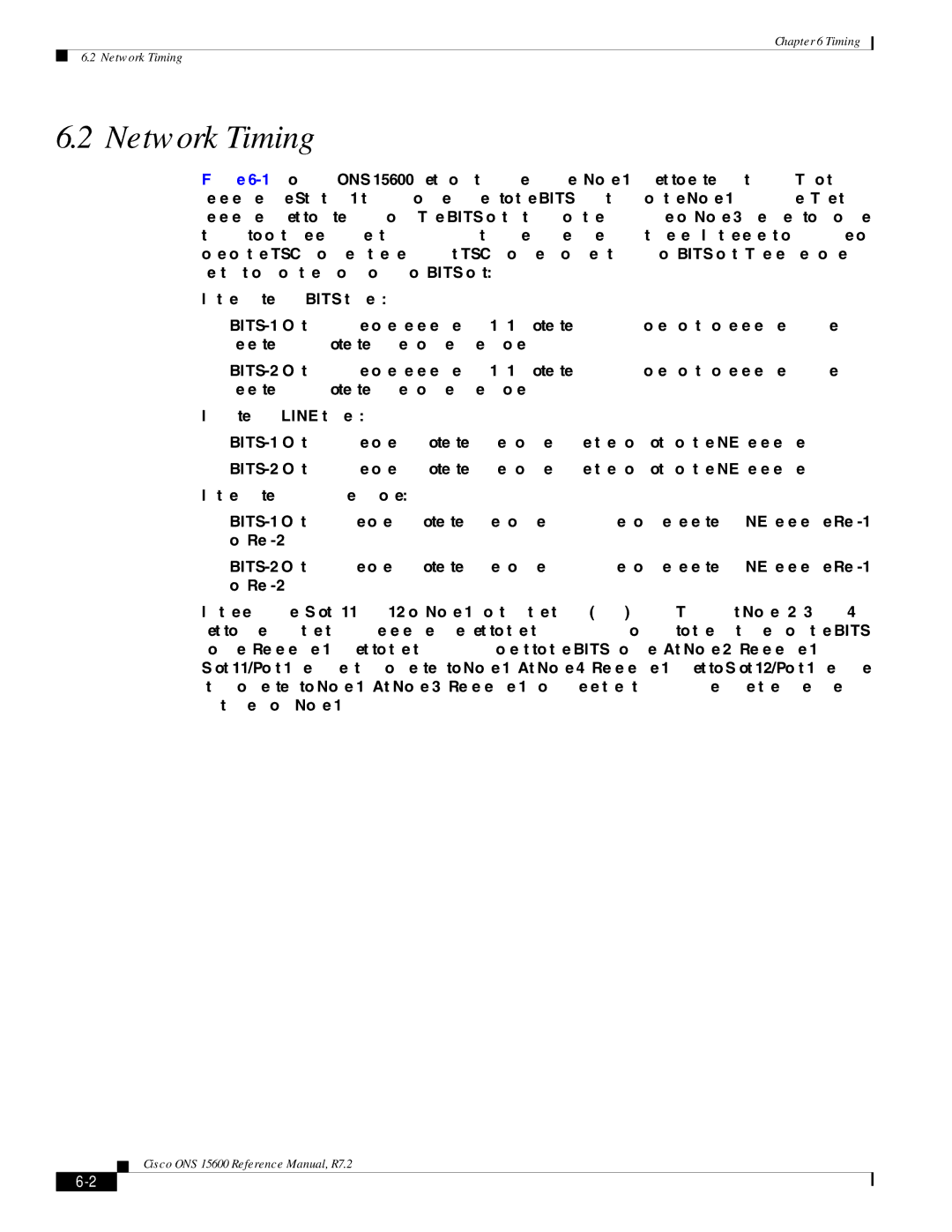 Cisco Systems ONS 15600 manual Network Timing 