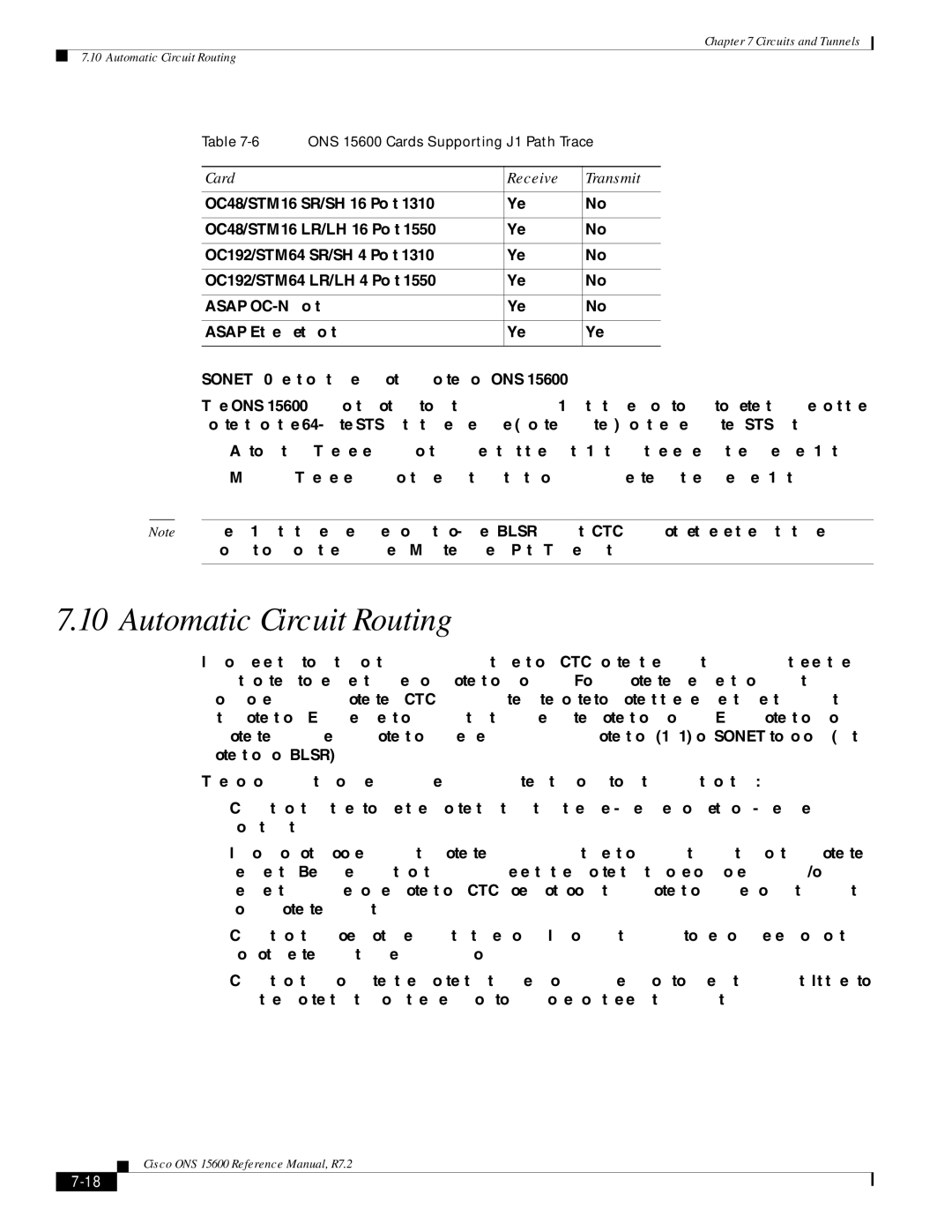 Cisco Systems ONS 15600 manual Automatic Circuit Routing, Card Receive Transmit 