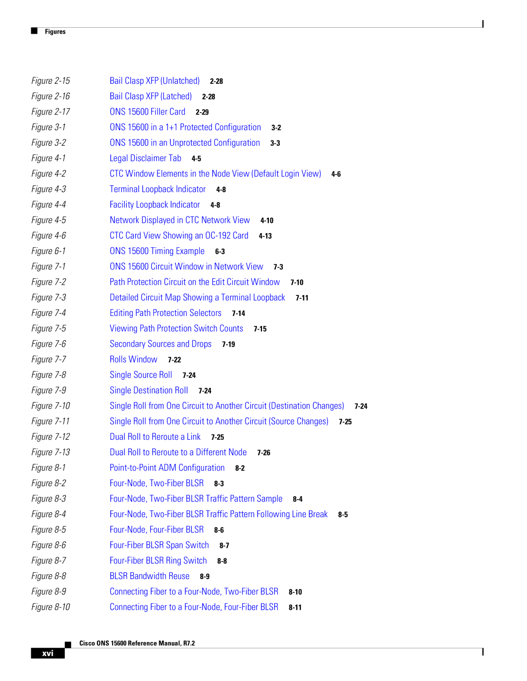 Cisco Systems ONS 15600 manual Legal Disclaimer Tab, Xvi 