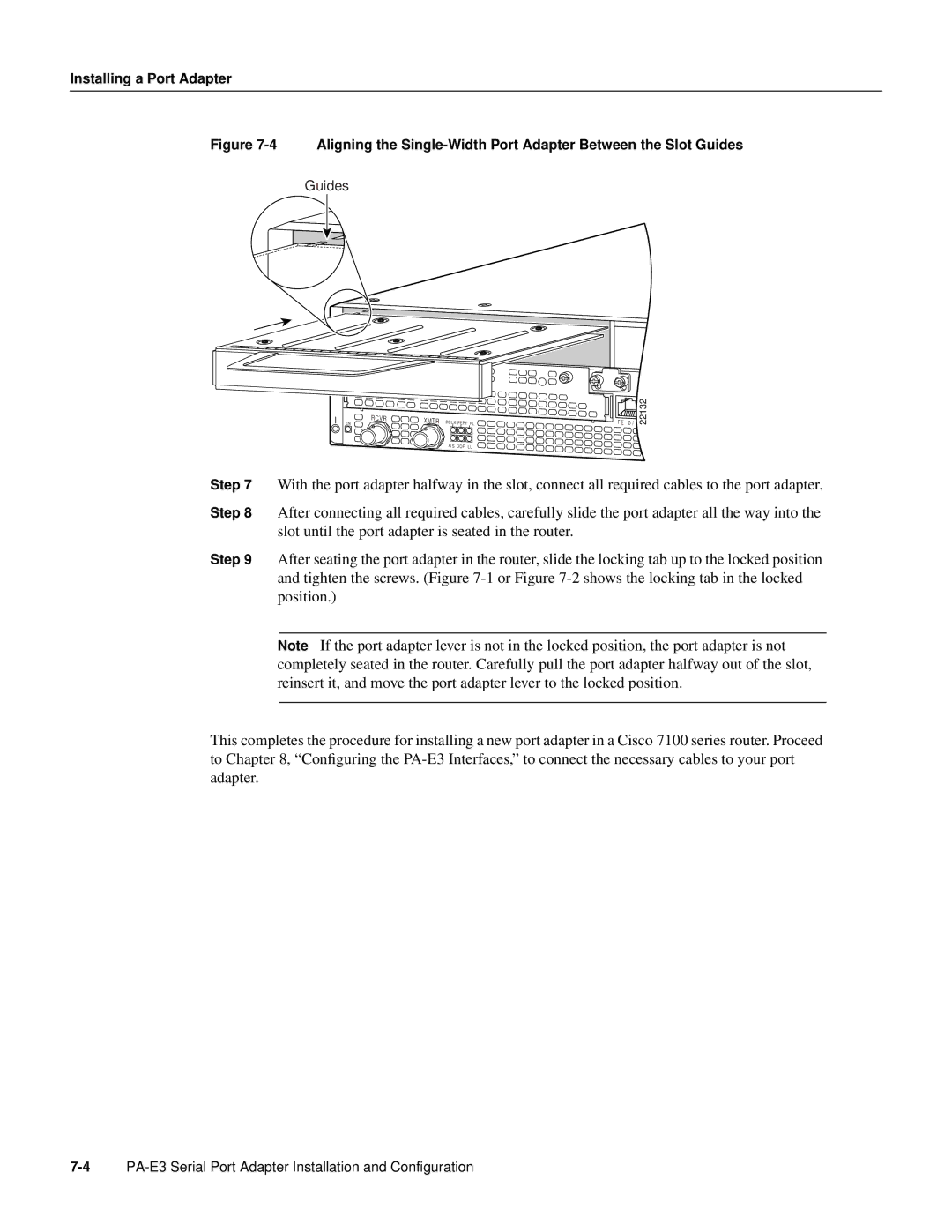 Cisco Systems PA-E3, PA-2E3 manual Guides 