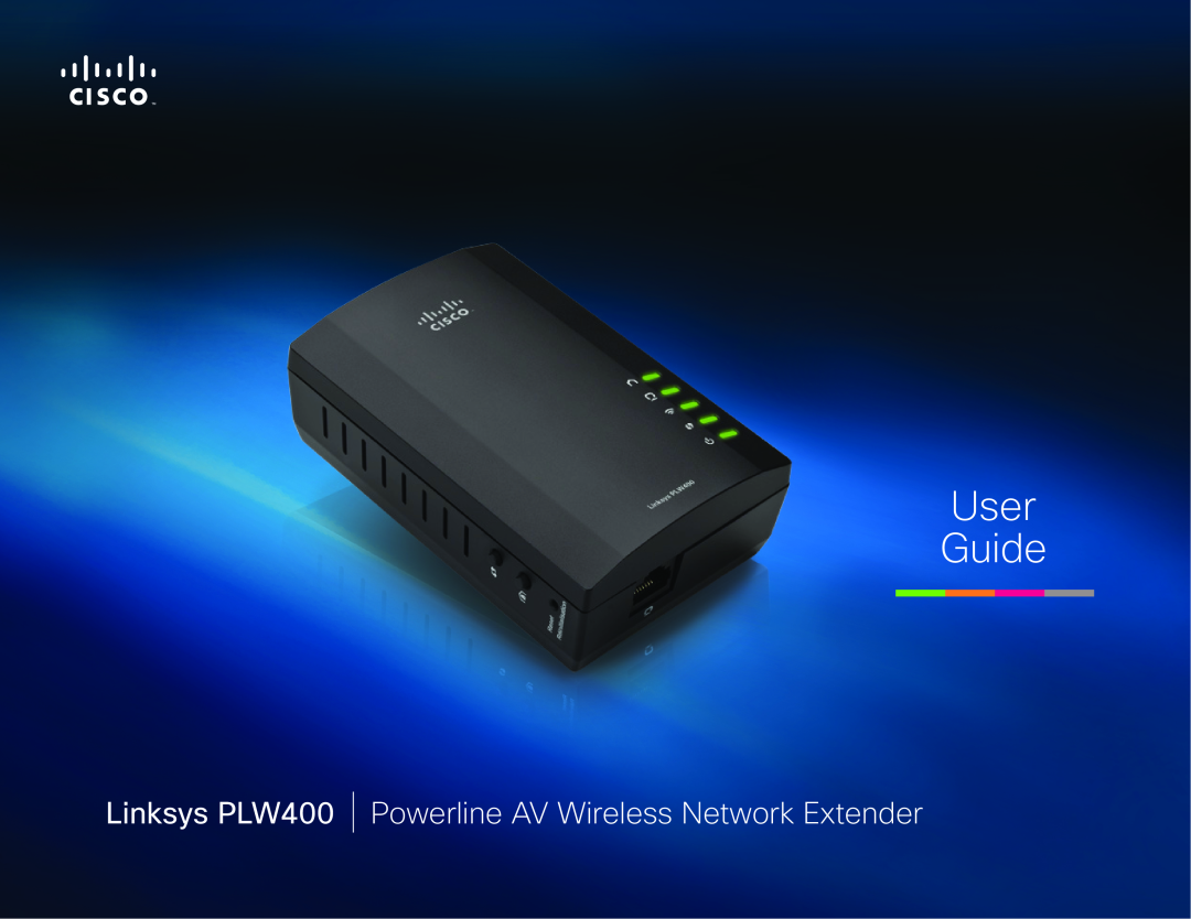 Cisco Systems manual User Guide, Linksys PLW400, Powerline AV Wireless Network Extender 