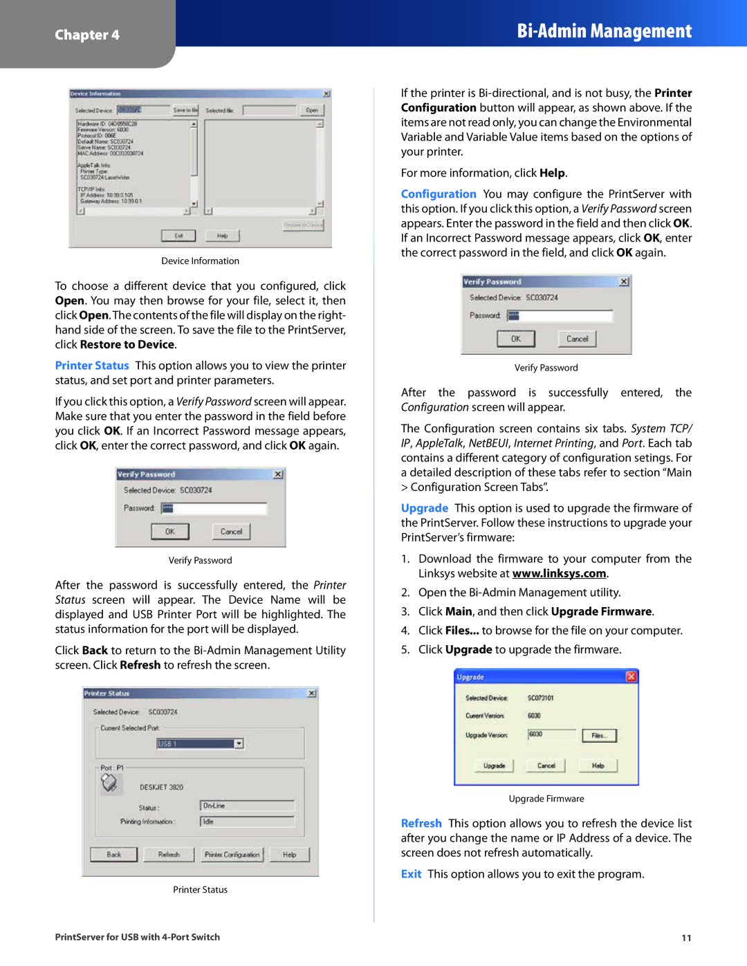 Cisco Systems PSUS4 manual Device Information 