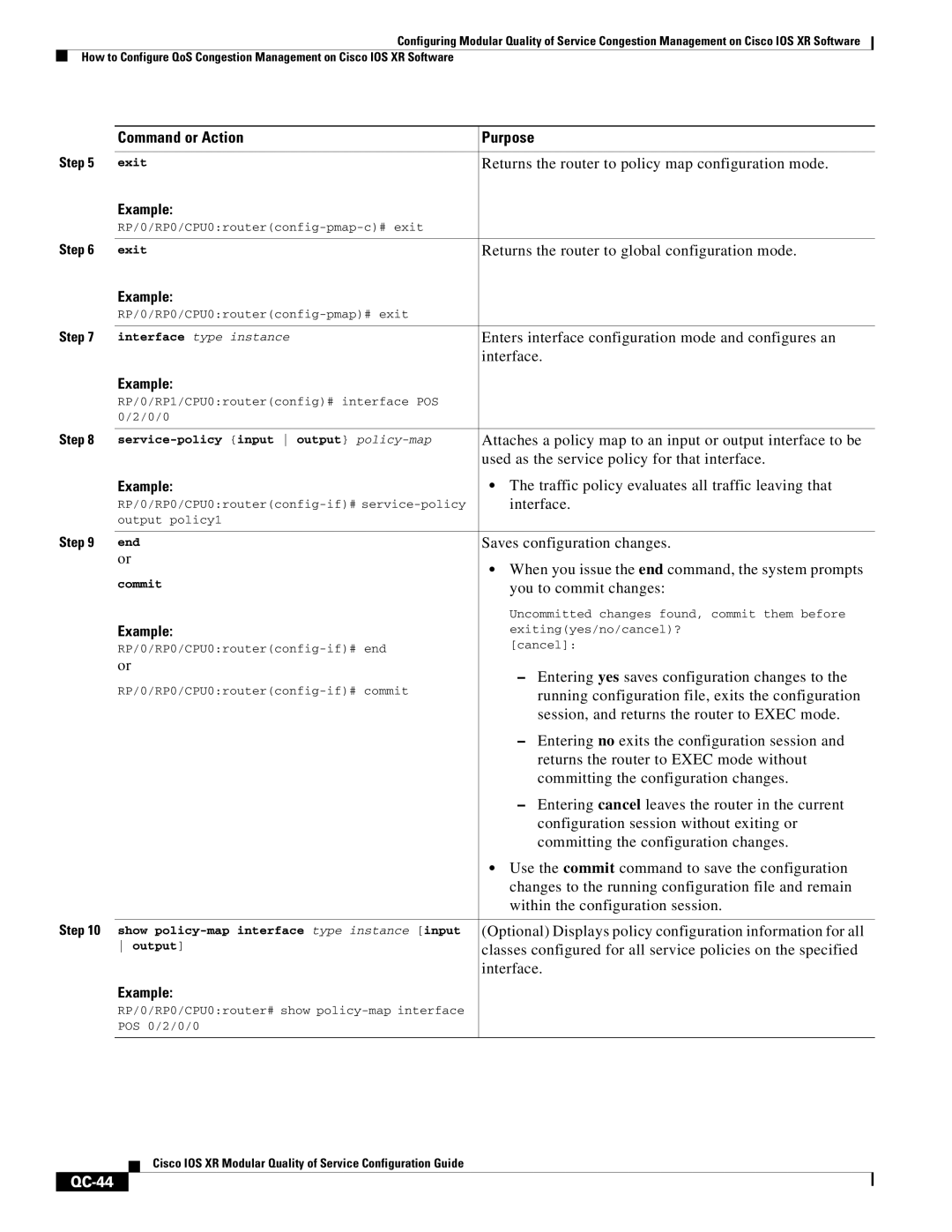 Cisco Systems QC-29 manual QC-44 