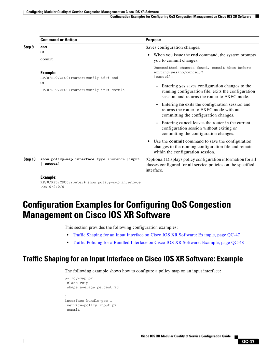 Cisco Systems QC-29 manual QC-47 