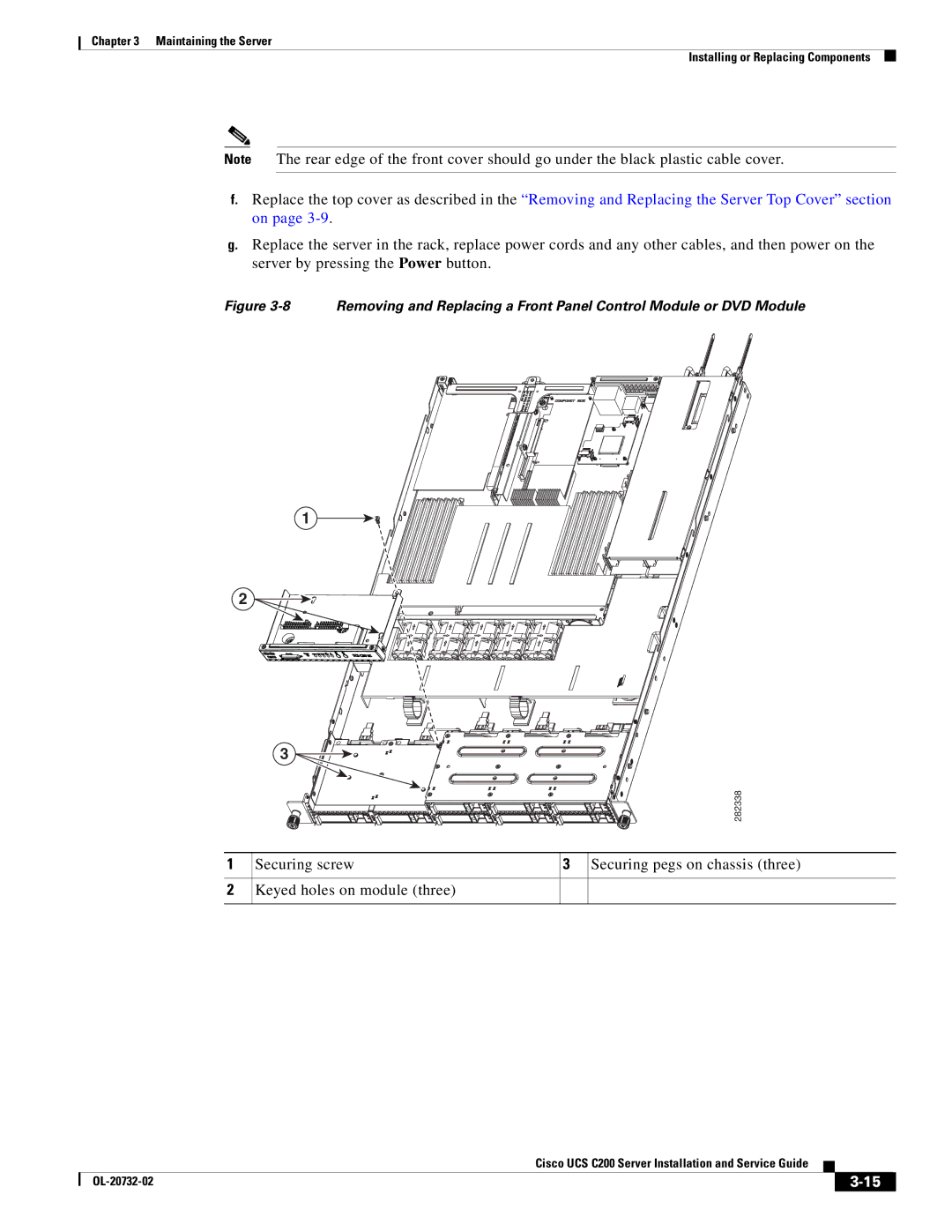 Cisco Systems UCS C200 M1, R2001120402 manual 282338 