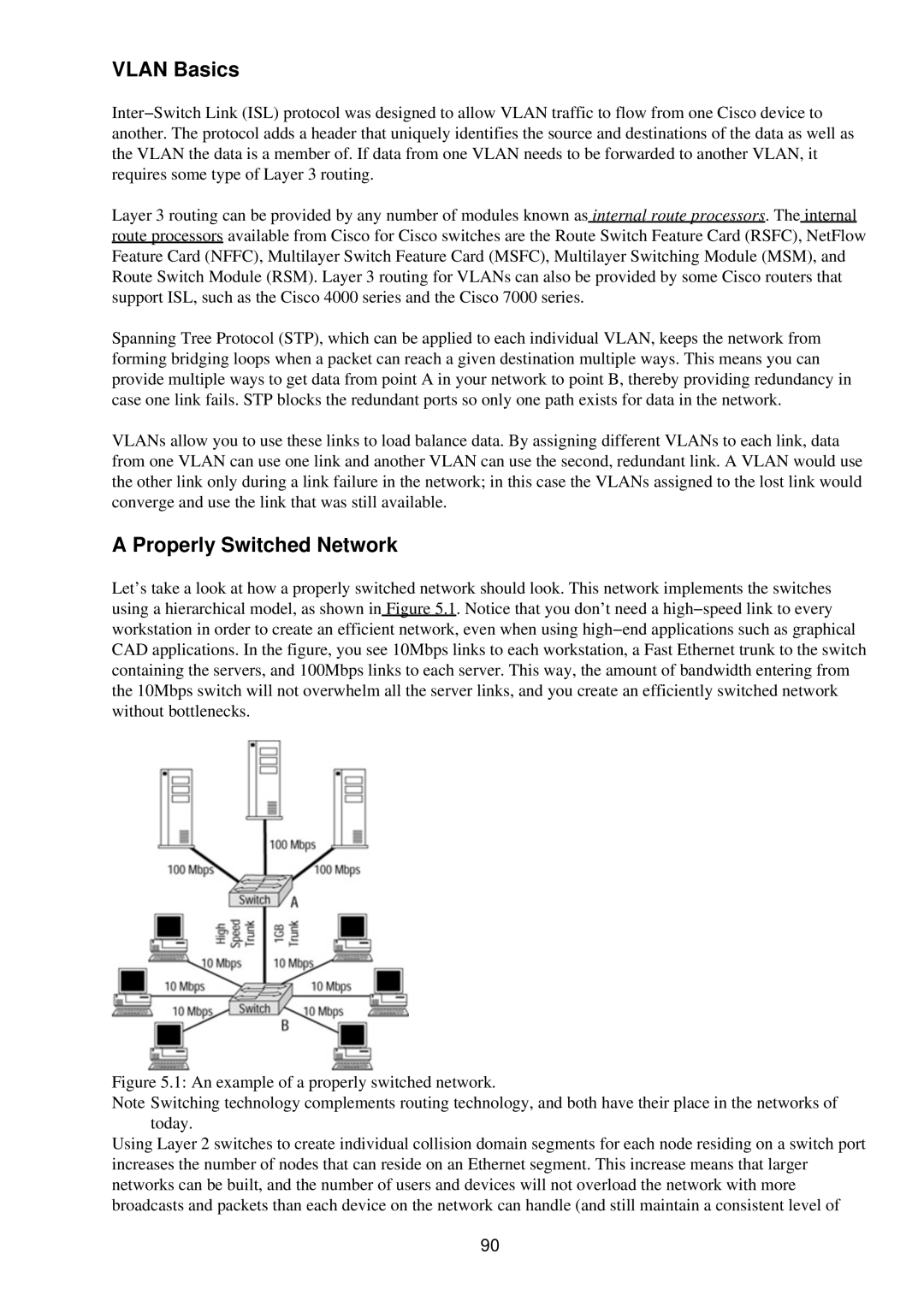 Cisco Systems RJ-45-to-AUX manual Vlan Basics, Properly Switched Network 