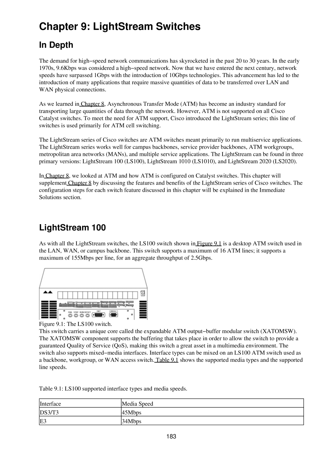 Cisco Systems RJ-45-to-AUX manual LightStream Switches, 183 