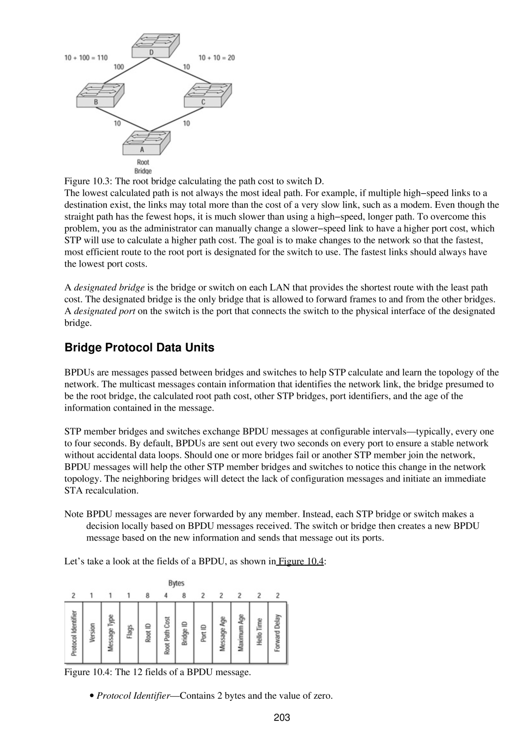 Cisco Systems RJ-45-to-AUX manual Bridge Protocol Data Units, 203 