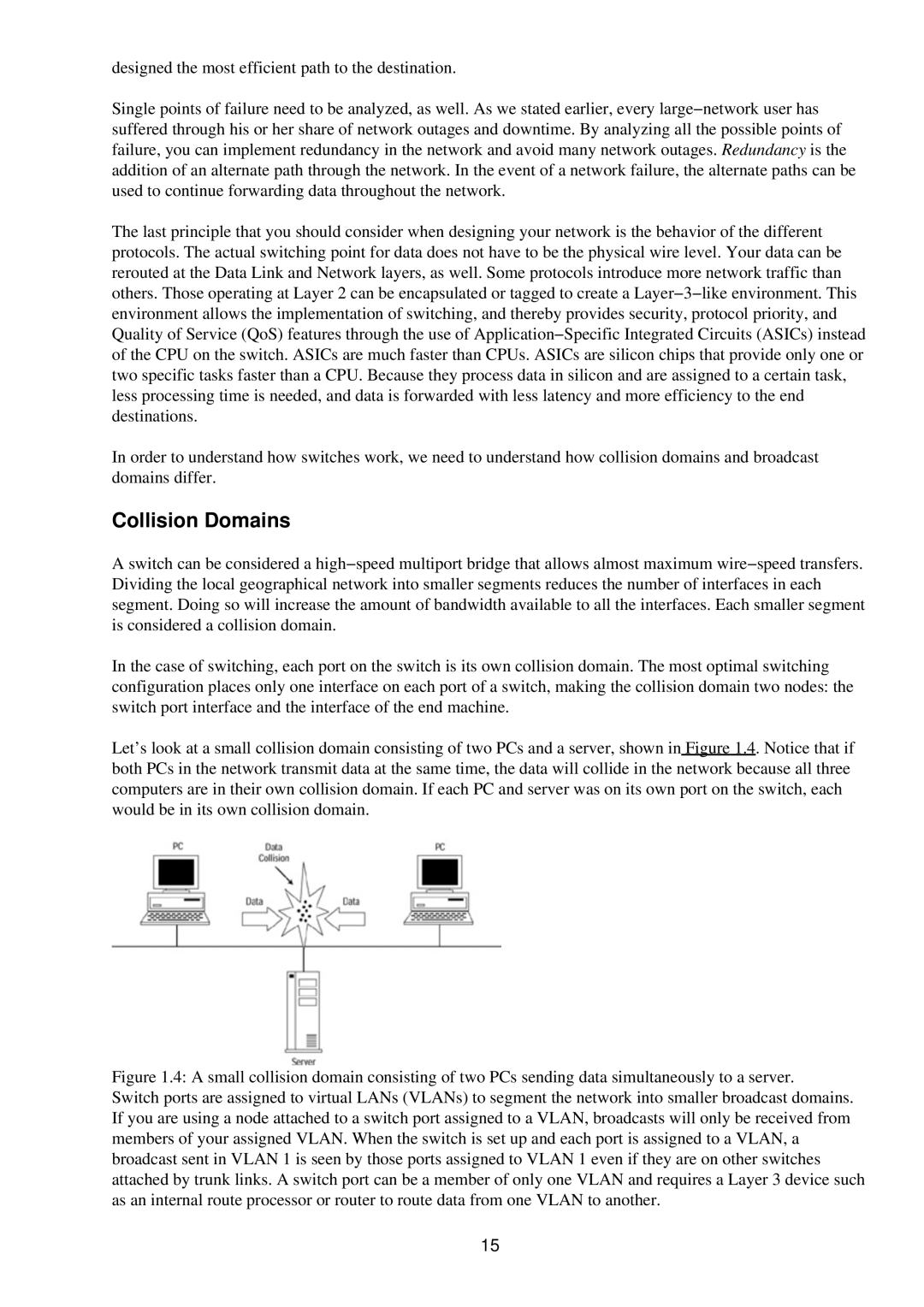 Cisco Systems RJ-45-to-AUX manual Collision Domains 