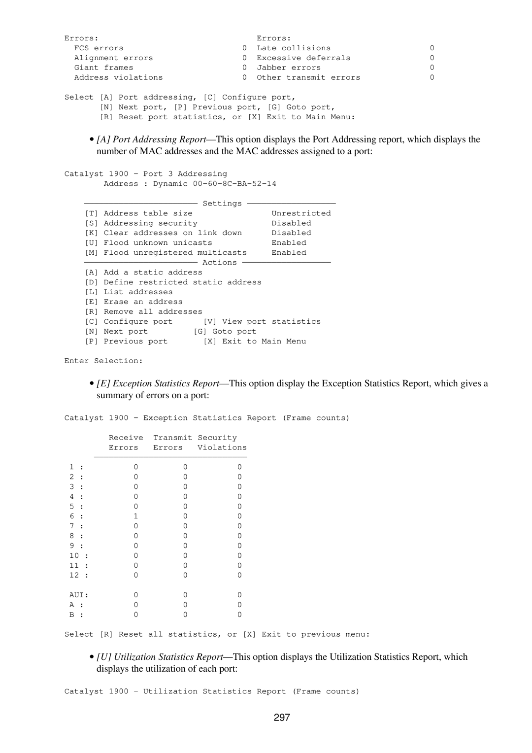 Cisco Systems RJ-45-to-AUX manual 297 