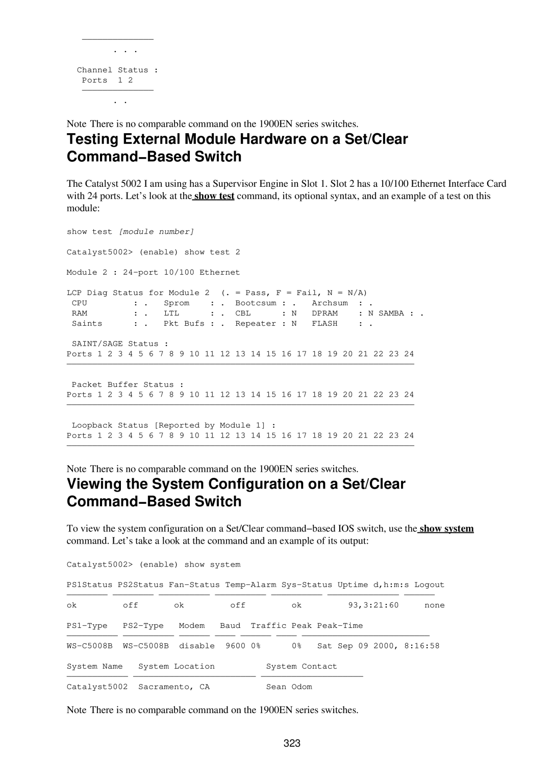 Cisco Systems RJ-45-to-AUX manual 323 