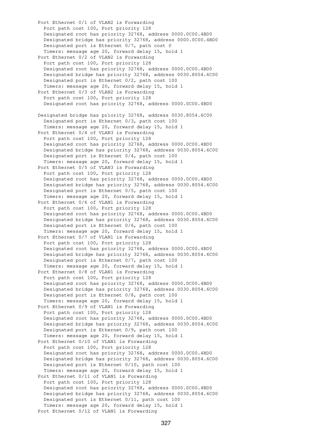 Cisco Systems RJ-45-to-AUX manual 327 