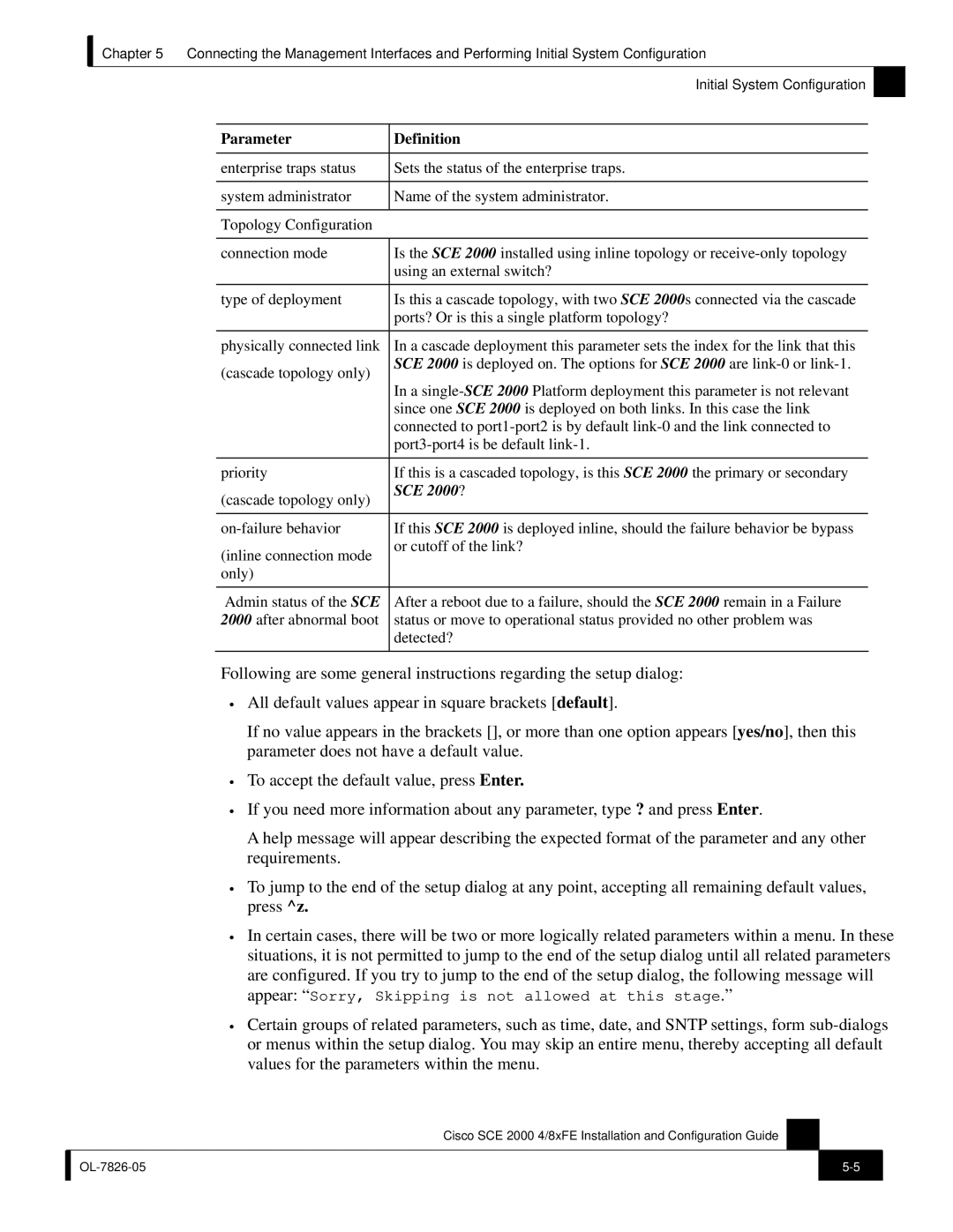 Cisco Systems SCE 2000 4/8xFE manual SCE 2000 ? 