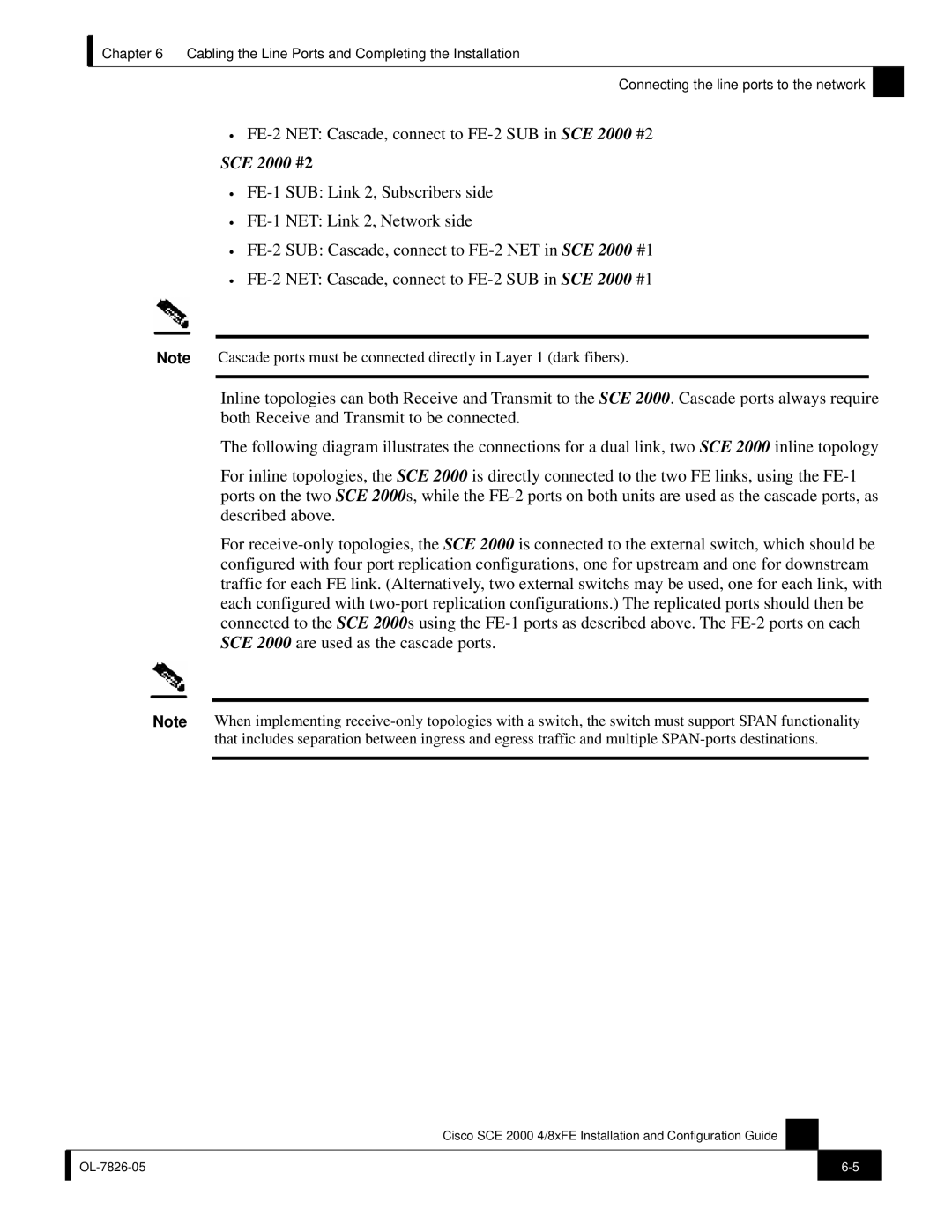 Cisco Systems SCE 2000 4/8xFE manual SCE 2000 #2 