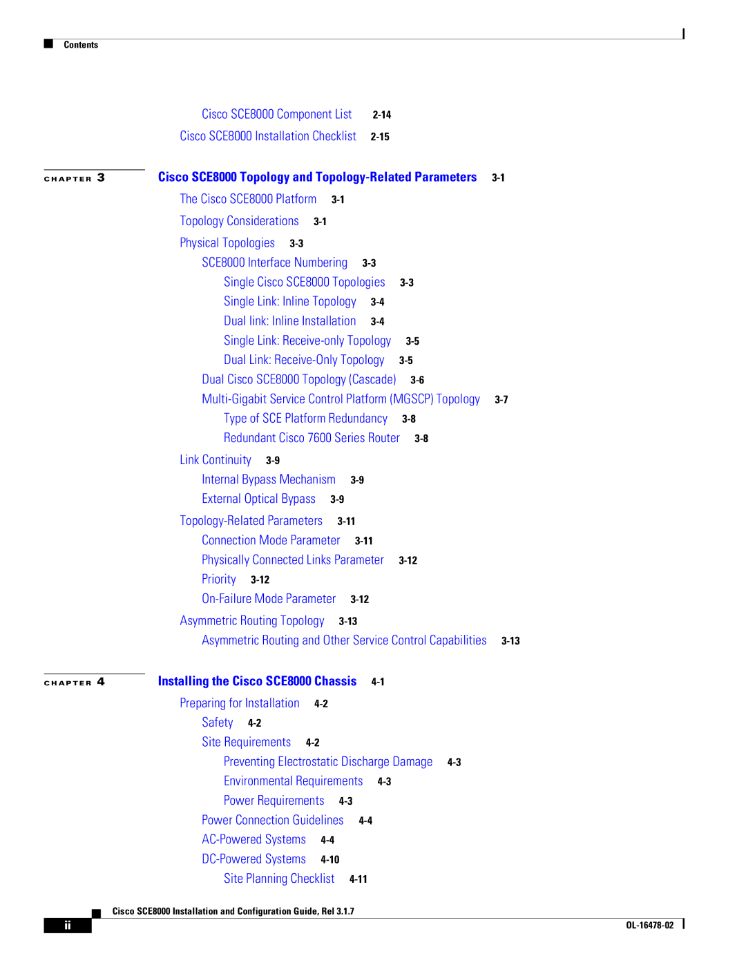 Cisco Systems SCE8000 manual Topology Considerations Physical Topologies 