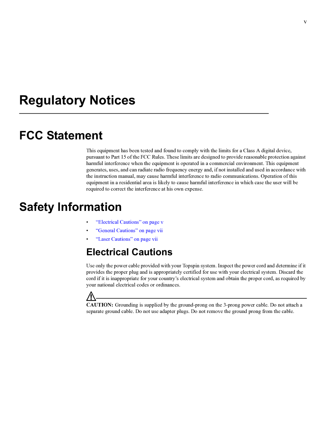 Cisco Systems SFS 3001 quick start FCC Statement Safety Information, Electrical Cautions 