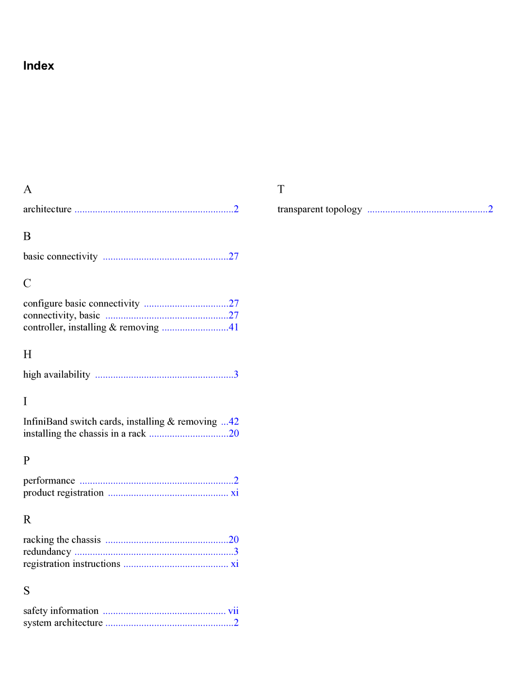 Cisco Systems SFS 3012 manual Index 