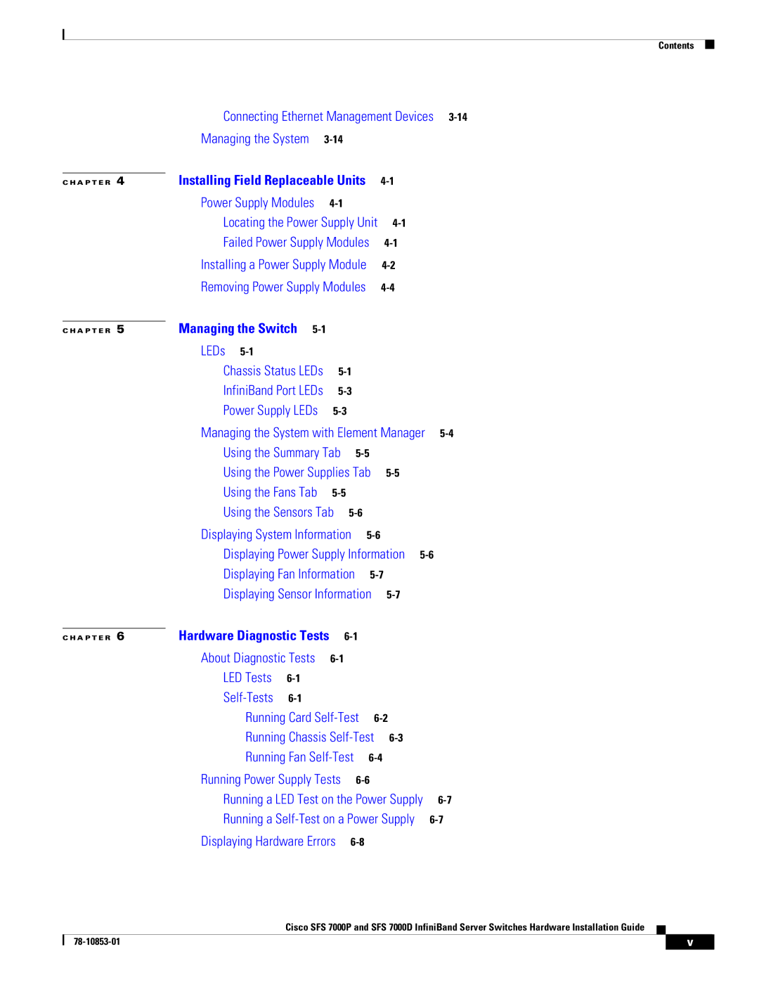 Cisco Systems SFS 7000D, SFS 7000P manual Managing the Switch 