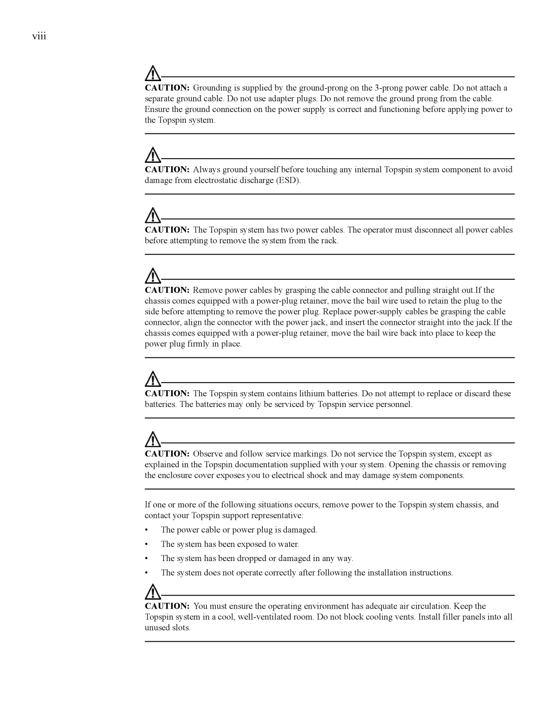 Cisco Systems SFS 7008 manual Viii 