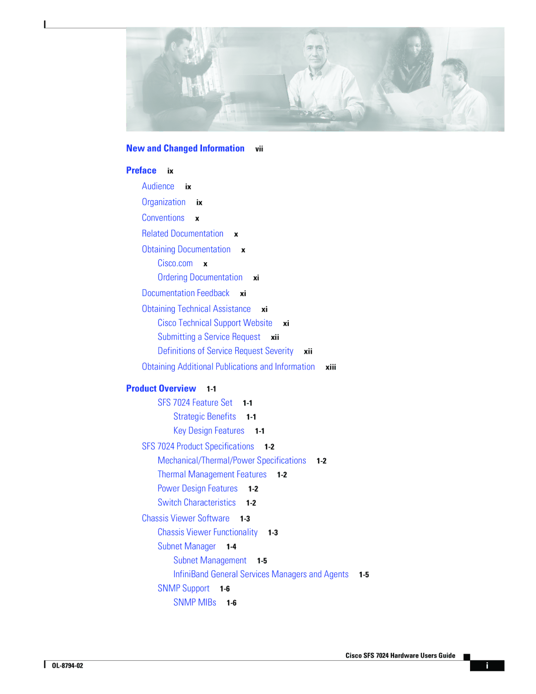 Cisco Systems SFS 7024 manual Preface Audience 