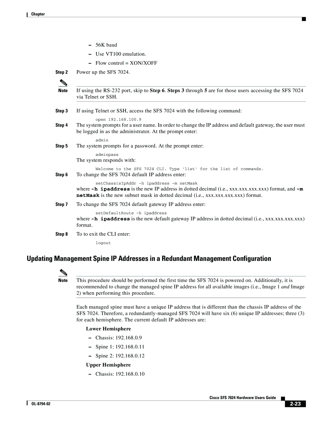 Cisco Systems SFS 7024 manual Lower Hemisphere, Upper Hemisphere 