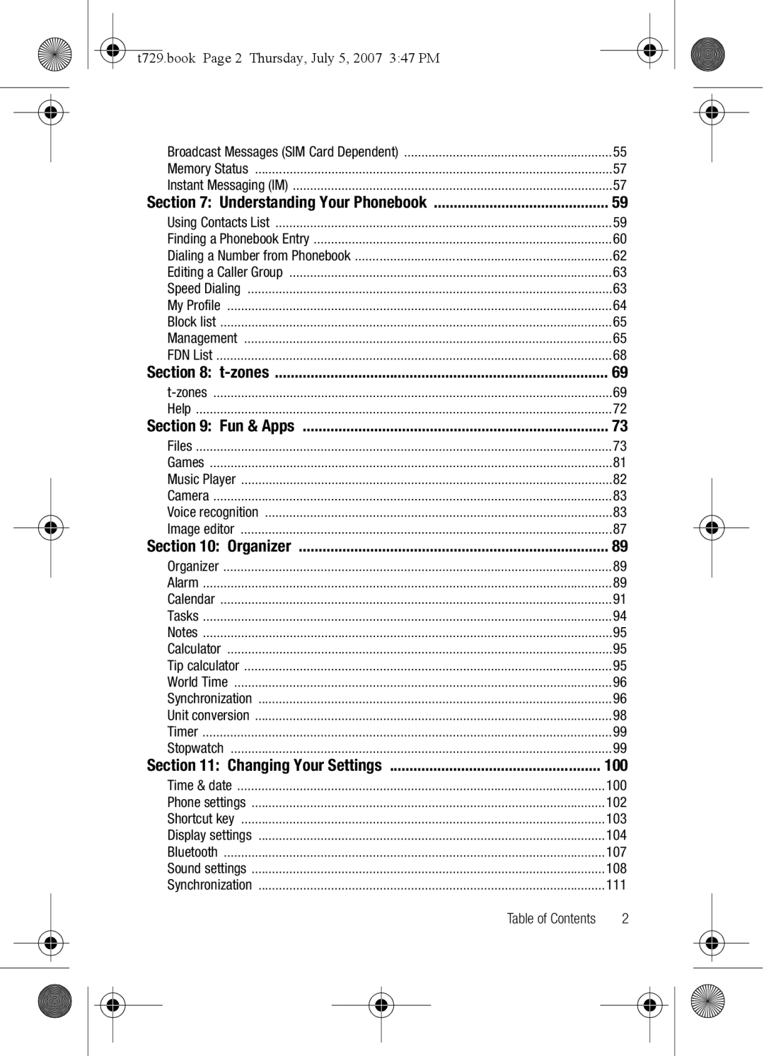 Cisco Systems SGH-Blast Series manual 100, Understanding Your Phonebook 