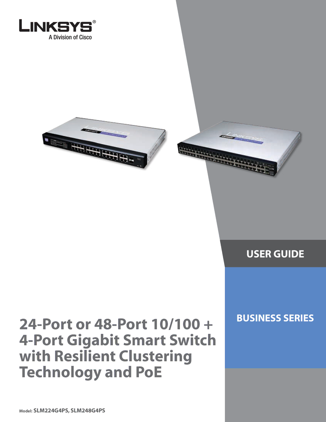 Cisco Systems SLM248G4PS, SLM224G4PS manual Port or 48-Port 10/100 + 