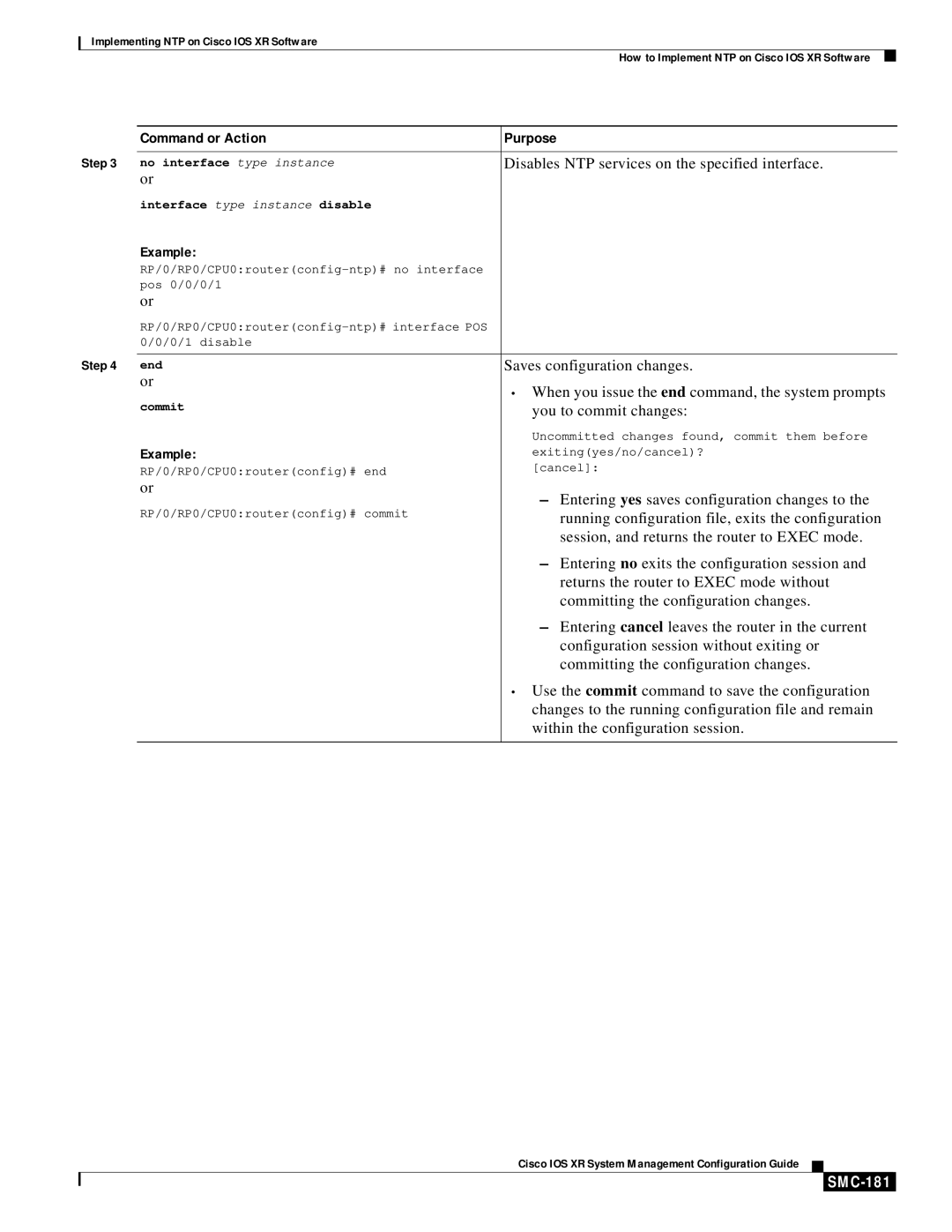 Cisco Systems SMC-169 manual SMC-181 