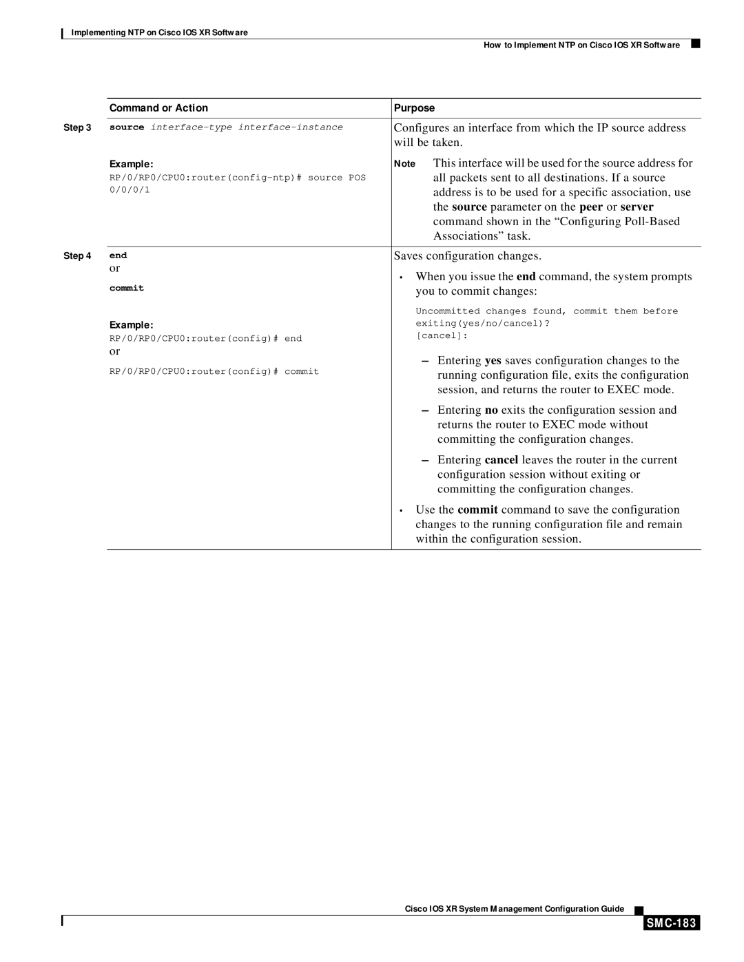 Cisco Systems SMC-169 manual SMC-183 