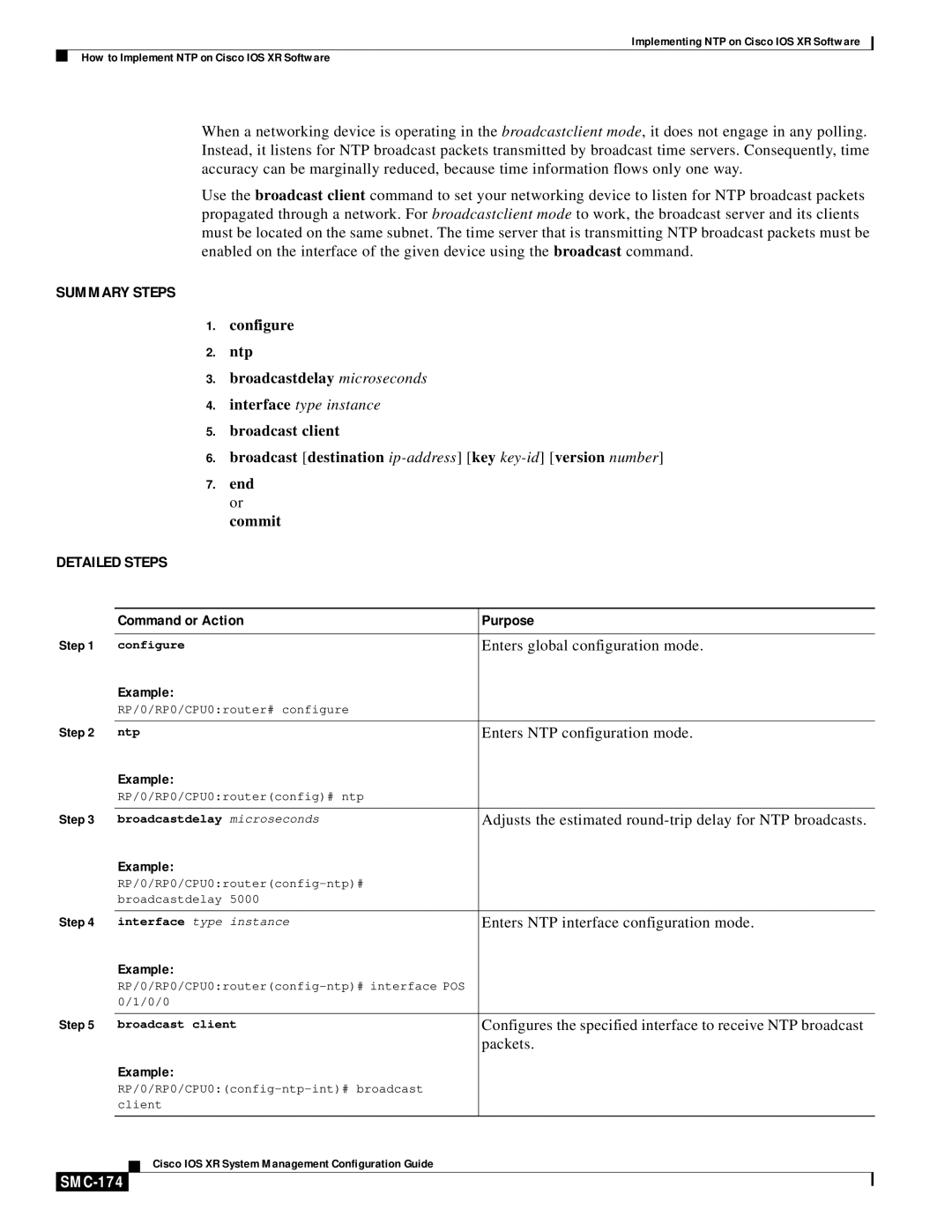 Cisco Systems SMC-169 manual SMC-174 