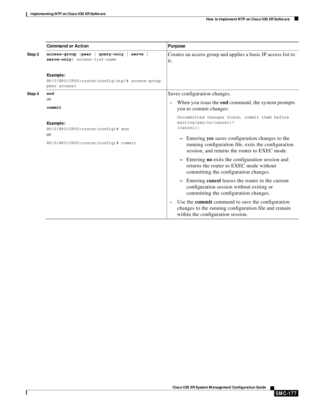 Cisco Systems SMC-169 manual SMC-177 