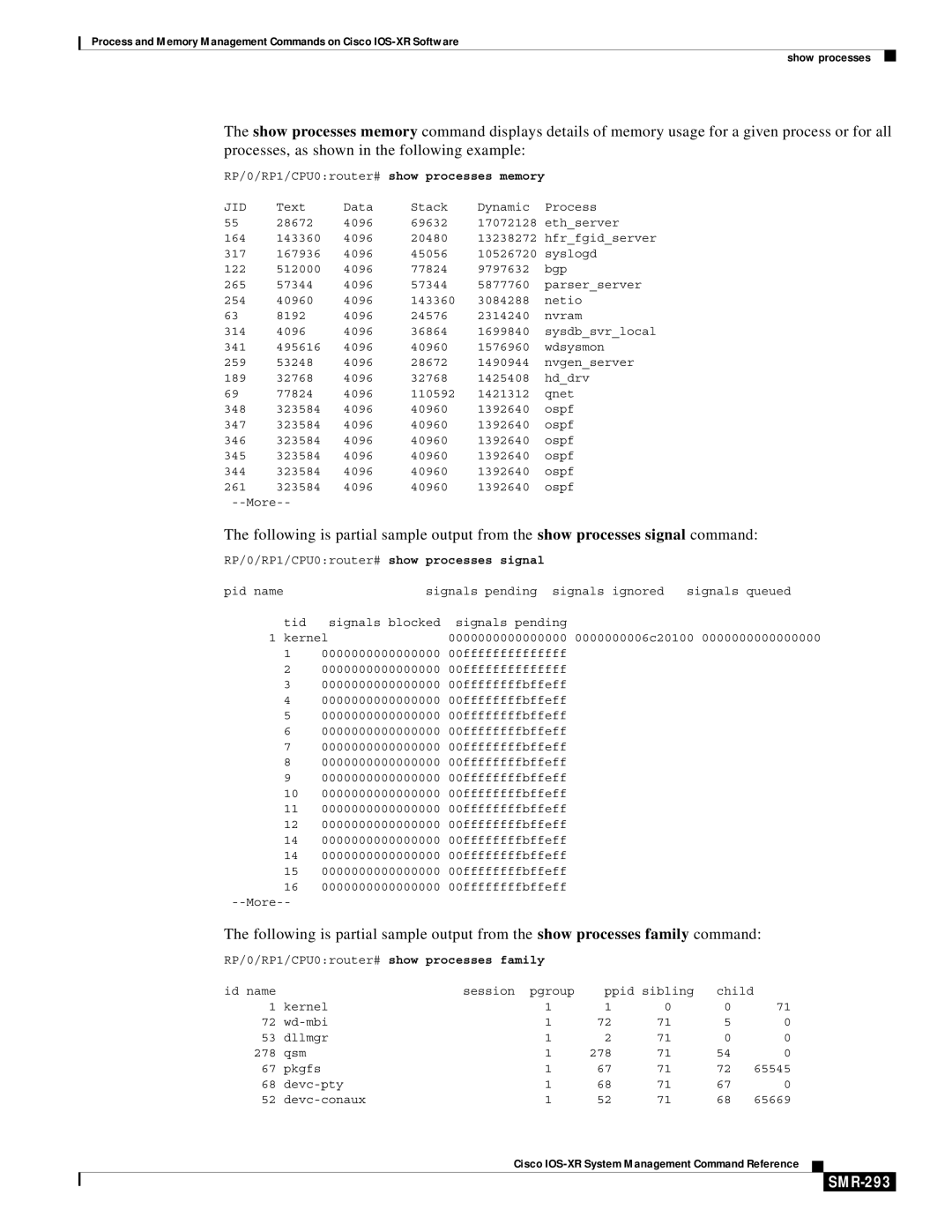 Cisco Systems SMR-273 manual SMR-293 