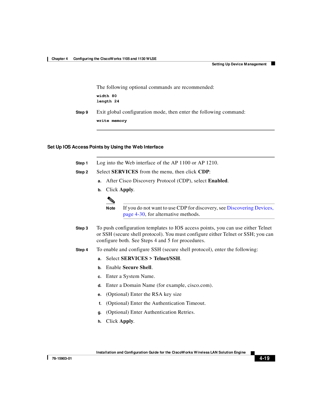 Cisco Systems SOFTWARE RELEASE 2.5 warranty Set Up IOS Access Points by Using the Web Interface 