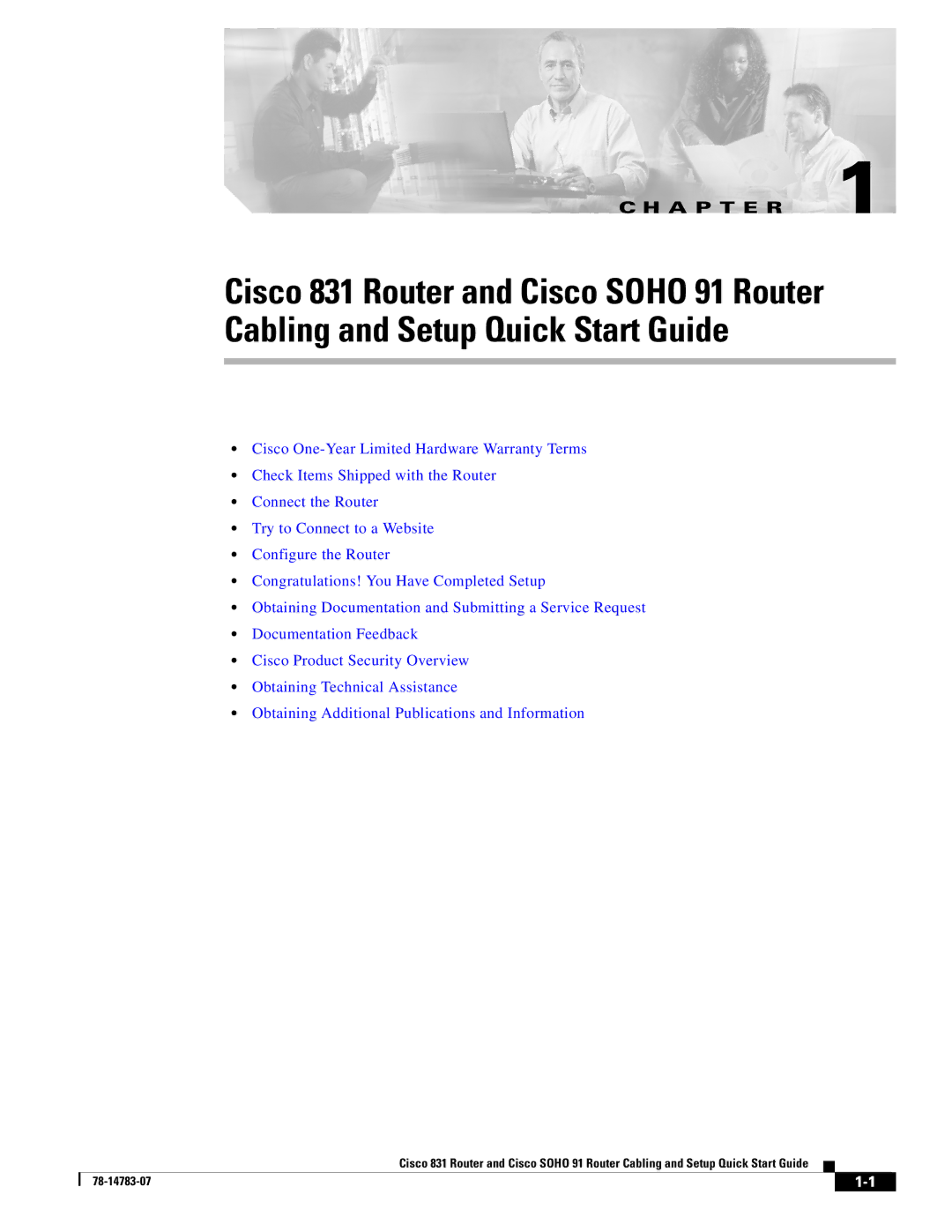 Cisco Systems SOHO 91 quick start Cabling and Setup Quick Start Guide 