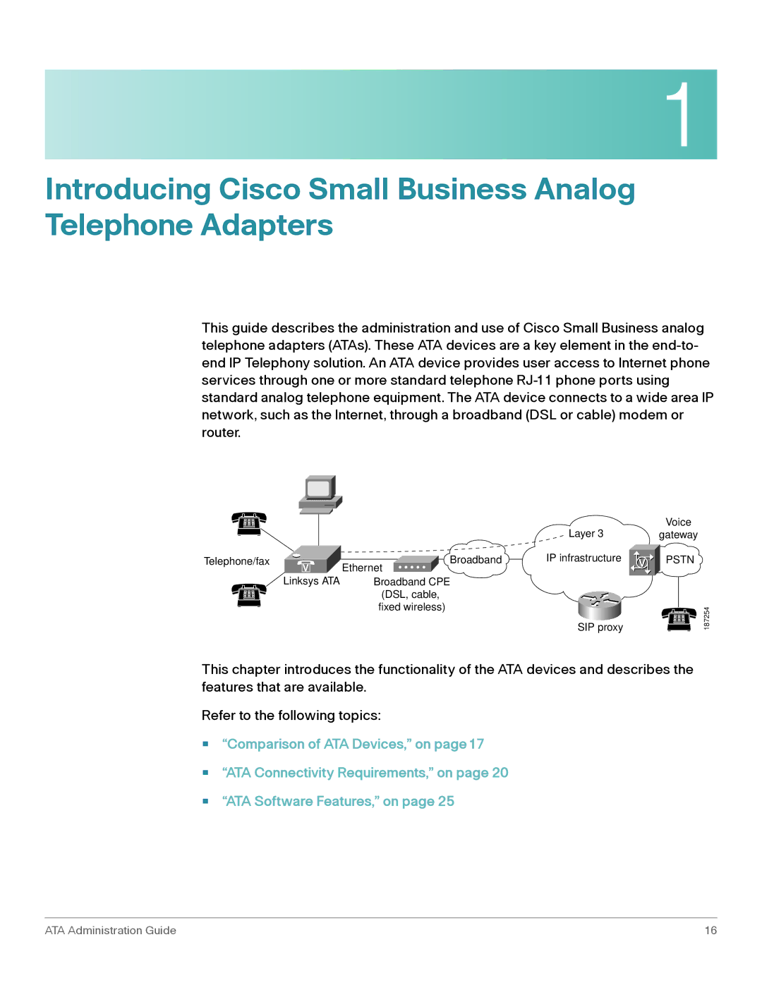 Cisco Systems SPA8000, SPA2102, SPA3102, WRP400, PAP2T manual Introducing Cisco Small Business Analog Telephone Adapters 